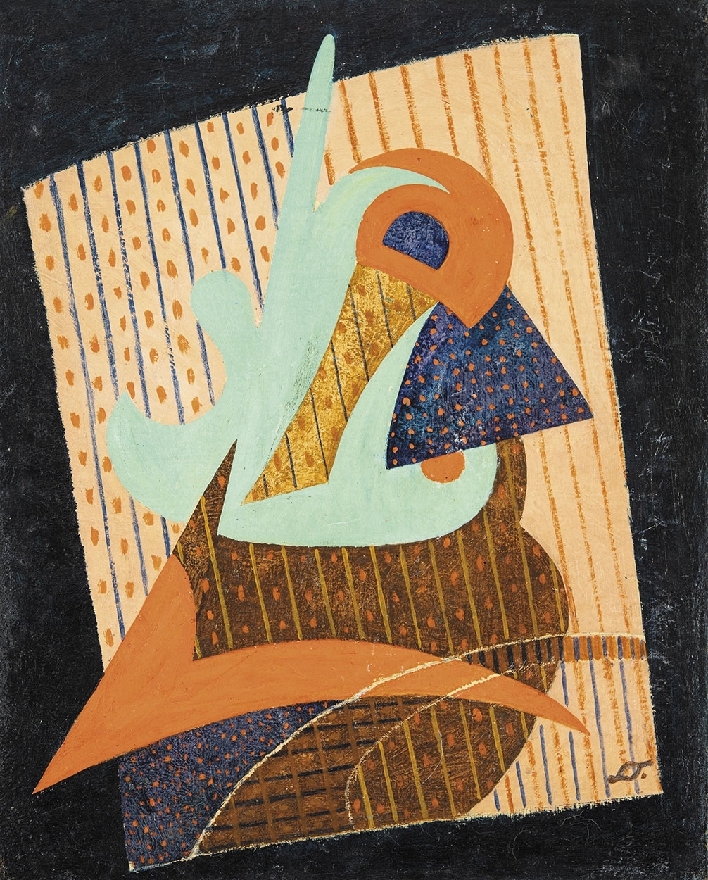 Tihanyi Lajos (1885-1938) Abstract Painting, around 1933