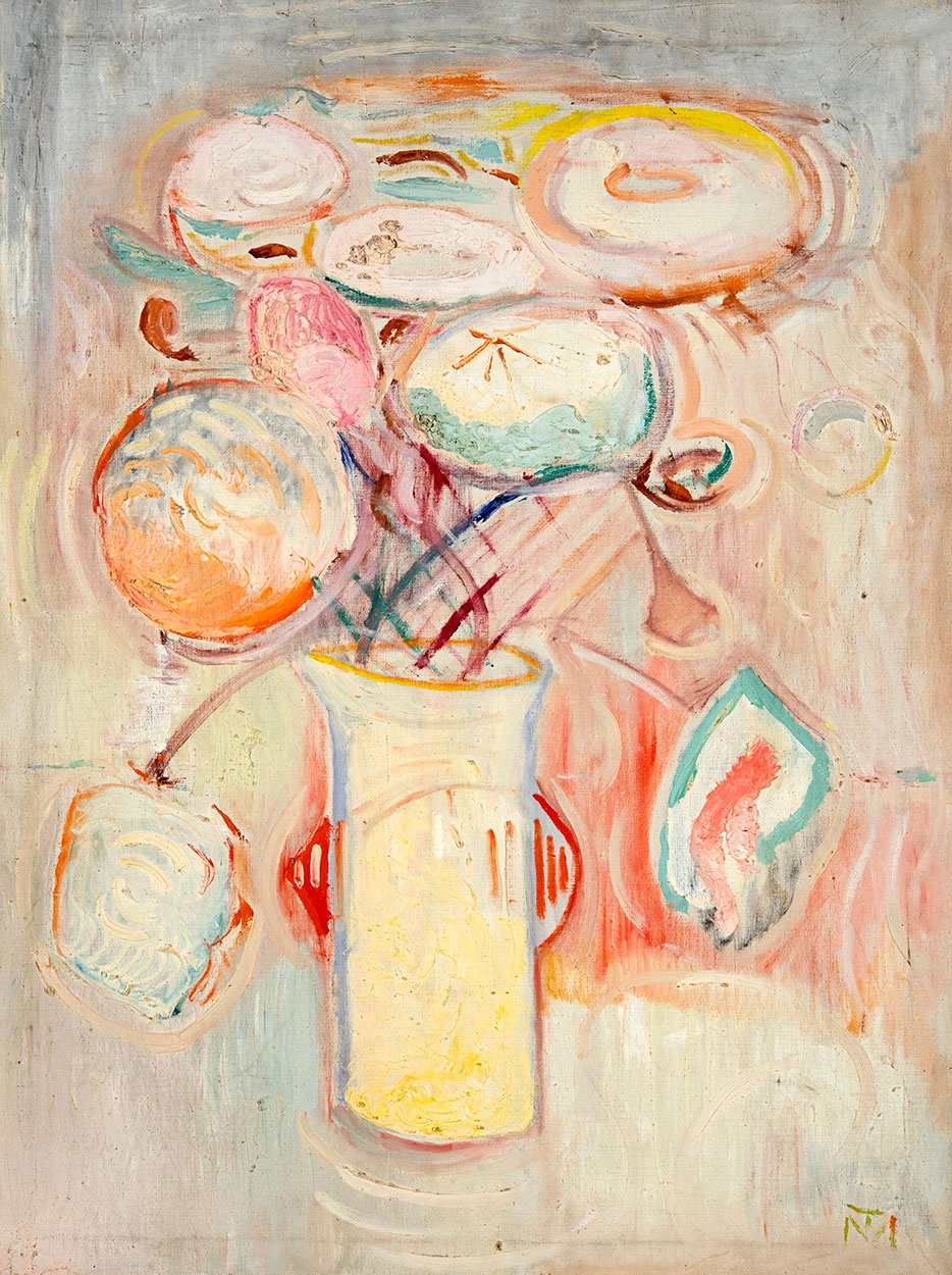 Tóth Menyhért (1904-1980) Still-life with Flowers