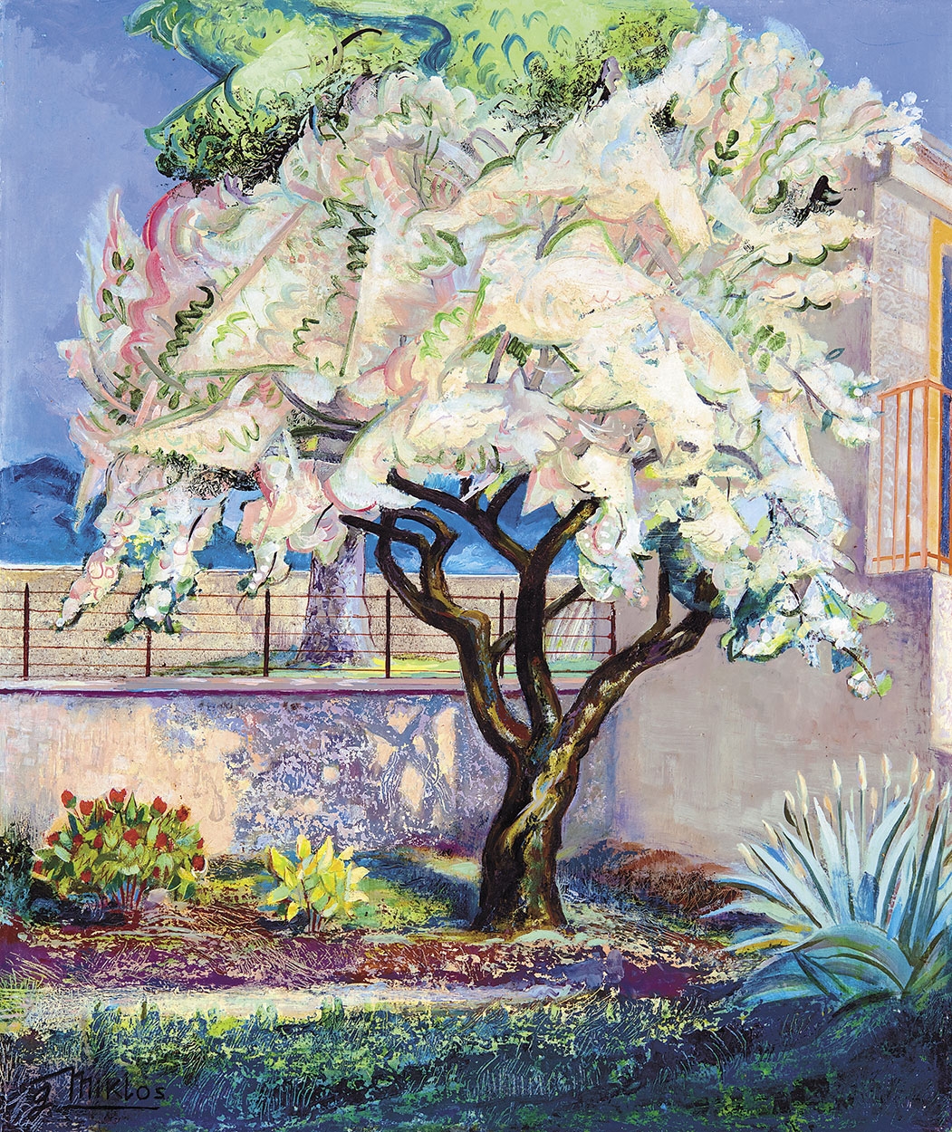 Miklós Gusztáv (1888-1967) Spring Blossom