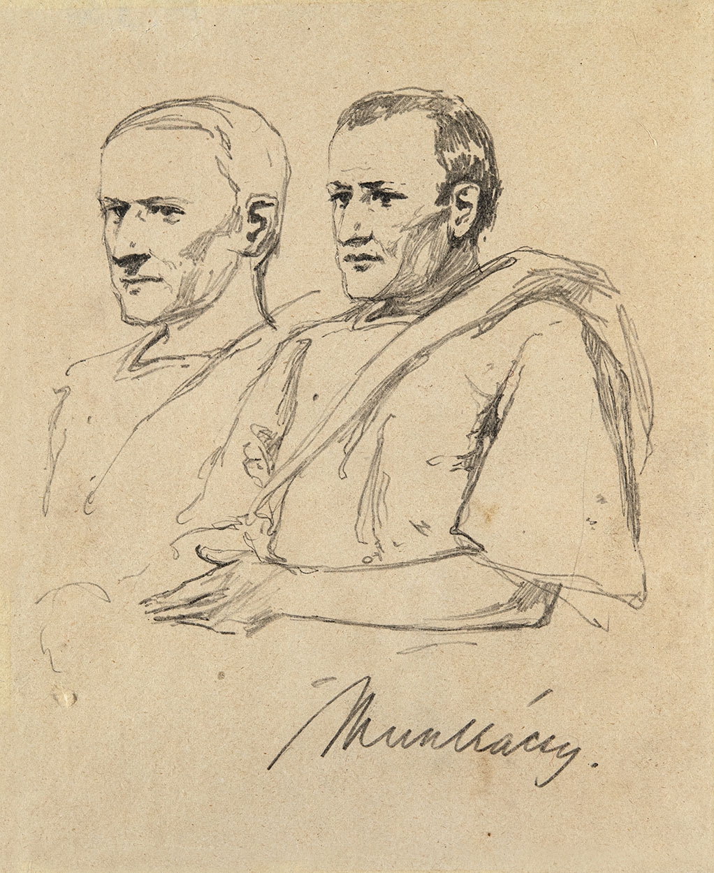 Munkácsy Mihály (1844-1900) Study