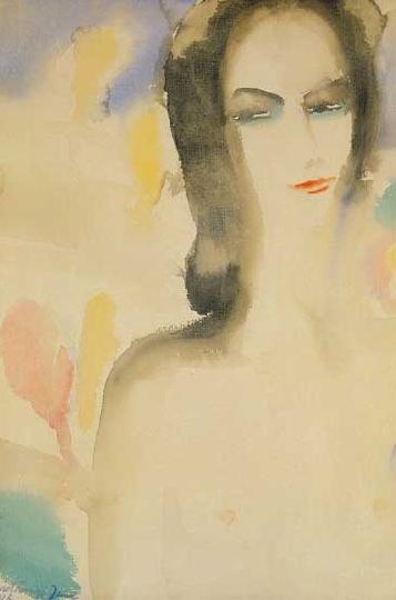 Gadányi Jenő (1896-1960) Female portrait, 1926