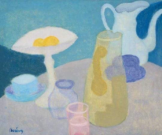 Berény Róbert (1887-1953) Still life with table, around 1928