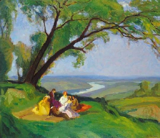 Balla Béla (1882-1965) Piknik