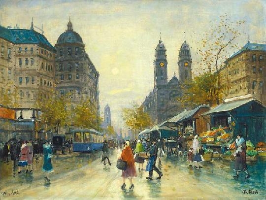 Berkes Antal (1874-1938) Bécs, 1906
