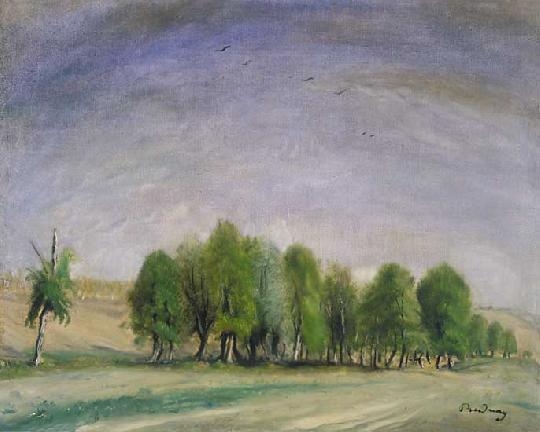 Rudnay Gyula (1878-1957) Line of trees