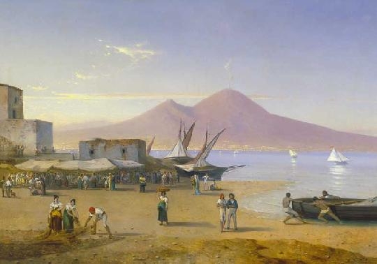 Zimmermann, Albert August (1808-1888) Halászok
