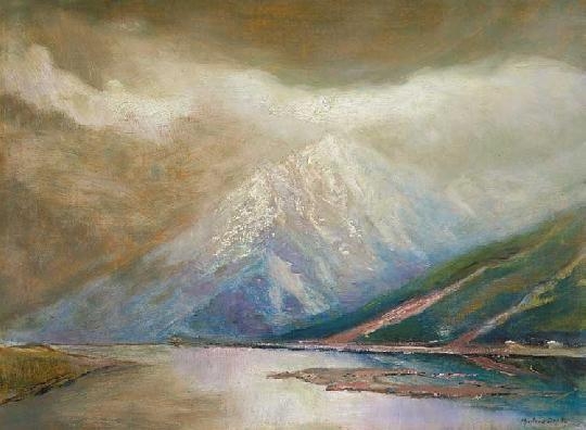 Mednyánszky László (1852-1919) The Tátra-mountains