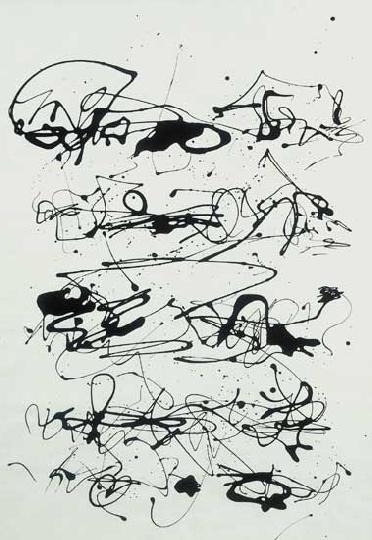 Korniss Dezső (1908-1984) Calligraphy
