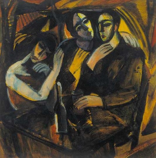 Schönberger Armand (1885-1974) Vigasztalás, 1930