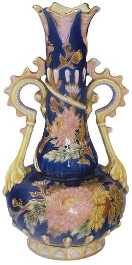 Zsolnay Historizáló váza, Zsolnay, 1890 körül