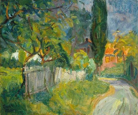 Frank Frigyes (1890-1976) Winding road