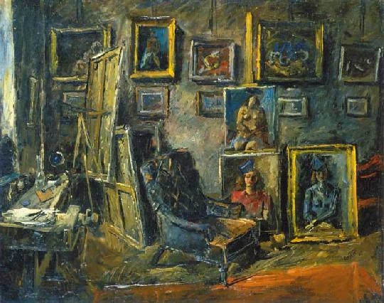 Basch Andor (1885-1944) Atelier, 1935-40