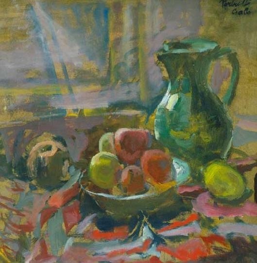 Perlrott-Csaba Vilmos (1880-1955) Still life with jug