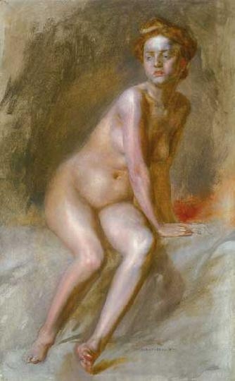 Karlovszky Bertalan (1858-1938) Female nude