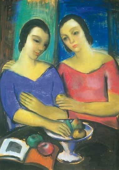 Schönberger Armand (1885-1974) Barátnők