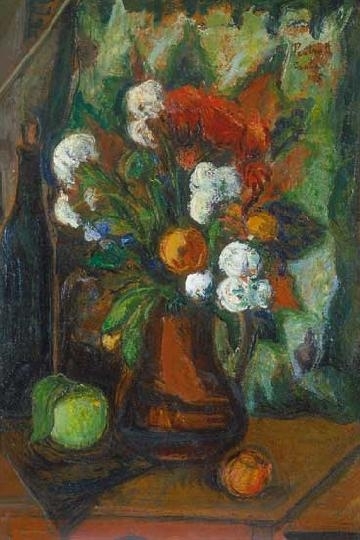 Perlrott-Csaba Vilmos (1880-1955) Virágcsendélet, 1945