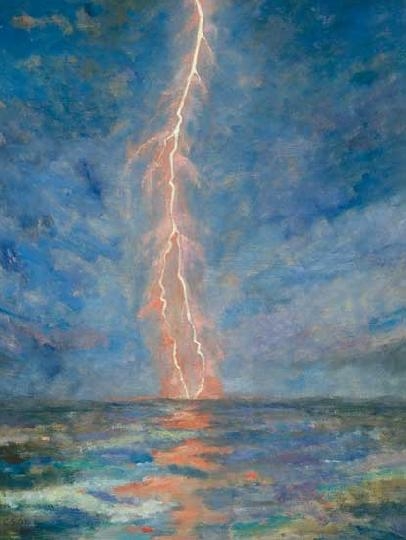 Csók István (1865-1961) Lightning