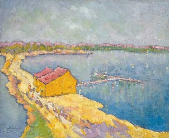 Podolini-Volkmann Artúr (1891-1943) Cote d'Azur, 1920