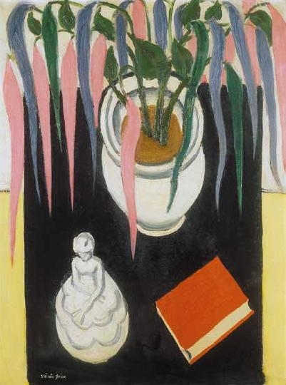Vörös Géza (1897-1957) Porcelános csendélet