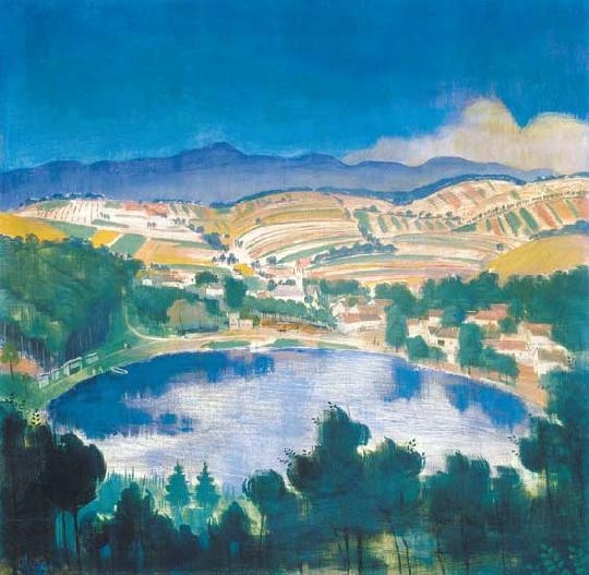 Vadász Endre (1901-1944) The lake in Bánk