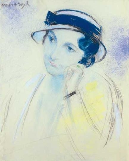 Vaszary János női portré