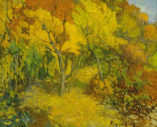 Pogány Margit (1879-?) Autumn grove