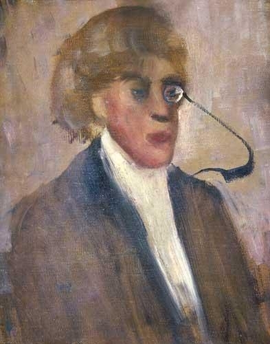 Gulácsy Lajos (1882-1932) Férfiportré