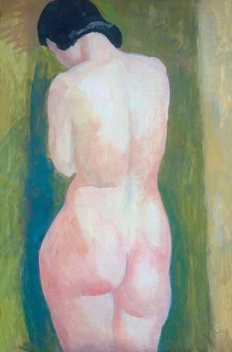 Patkó Károly (1895-1941) Nude back