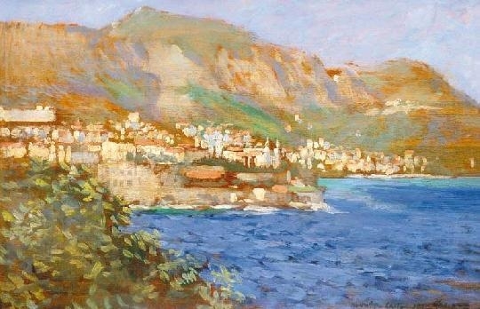 Vaszary János (1867-1939) Monte Carlo, 1905