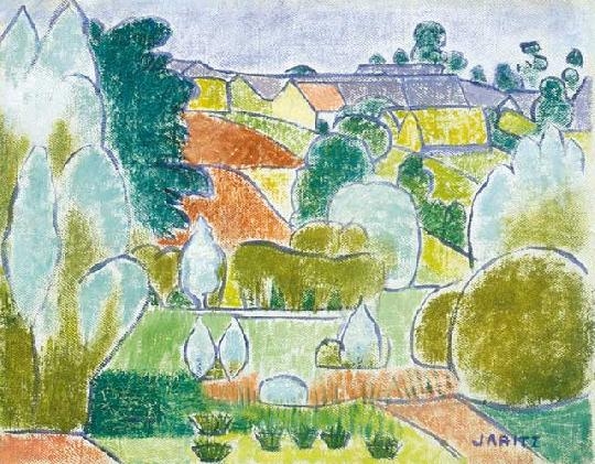 Járitz Józsa (1893-1986) Brittany landscape