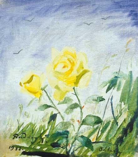 Rudnay Gyula (1878-1957) Sárga rózsák, 1932
