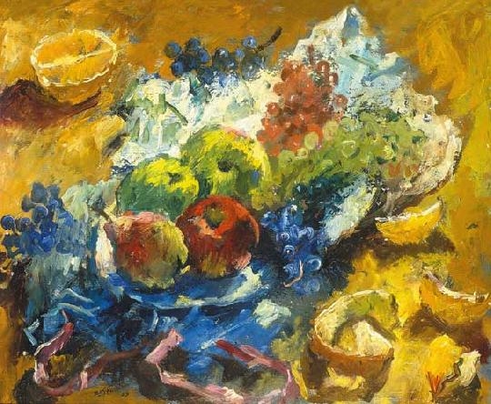 Basch Andor (1885-1944) Still life with fruits, 1937