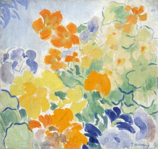 Vaszary János (1867-1939) Flowers