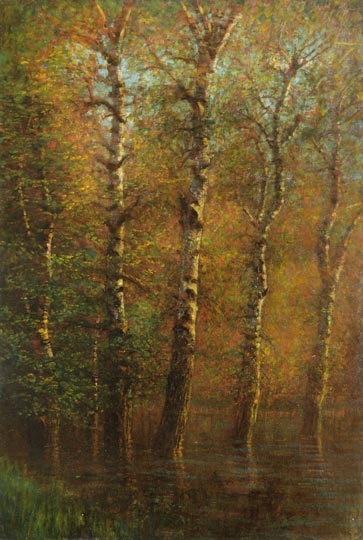 Mednyánszky László (1852-1919) Tavaszi erdő