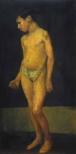 Ferenczy Károly (1862-1917) Nude boy (Valér), around 1895