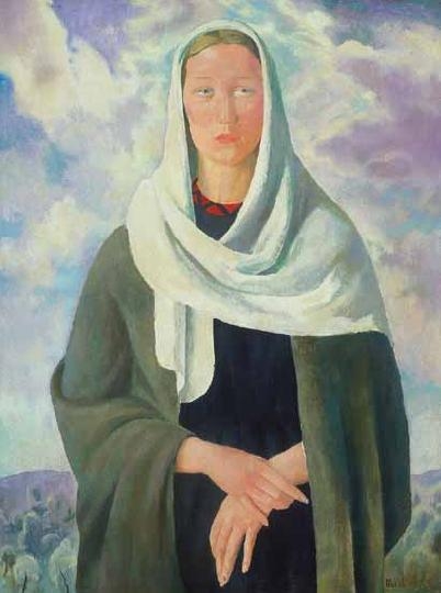 Patkó Károly (1895-1941) Female portrait, 1933