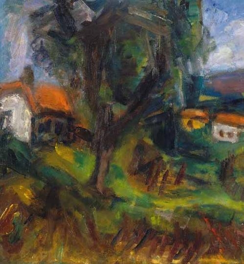 Czóbel Béla (1883-1976) The Törökvölgy in Szentendre