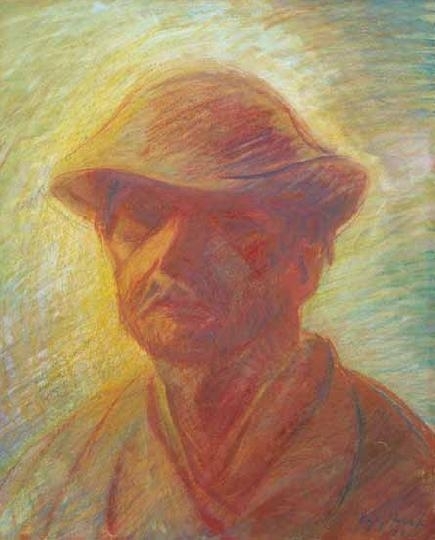 Egry József (1883-1951) Fisherman, 1927