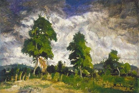 Rudnay Gyula (1878-1957) Bábony landscape, 1943