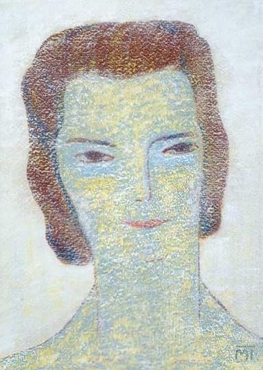 Mattis Teutsch János (1884-1960) Női fej