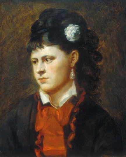 Székely Bertalan (1835-1910) Női portré