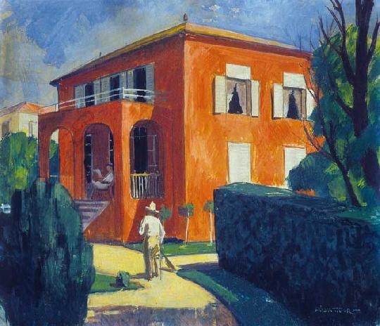 Pólya Tibor (1886-1937) Italian villa