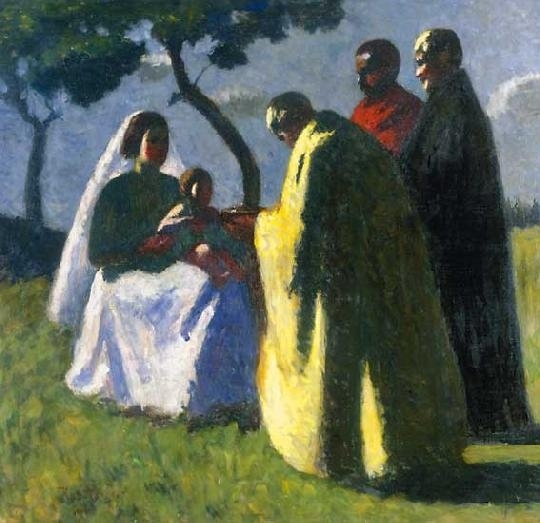 Koszta József (1861-1949) Háromkirályok, 1916