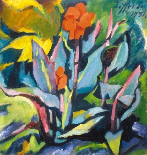 Ziffer Sándor (1880-1962) Wild flower, 1931