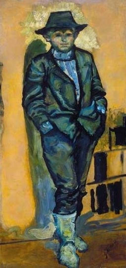 Scheiber Hugó (1873-1950) Little lad, first half of the 1910s