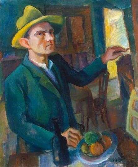 Kmetty János (1889-1975) Önarckép, 1925 körül