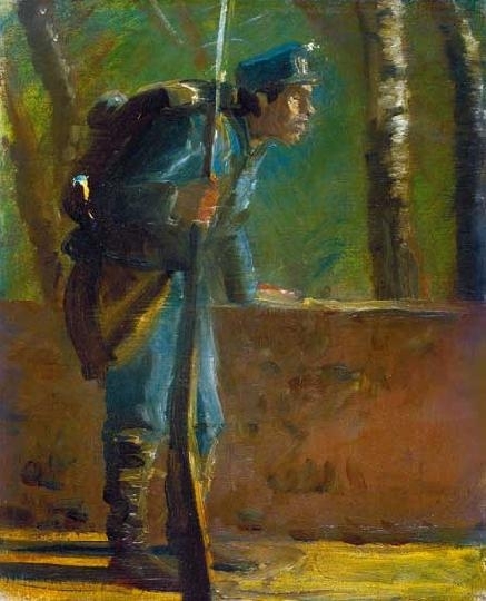 Mednyánszky László (1852-1919) Guard
