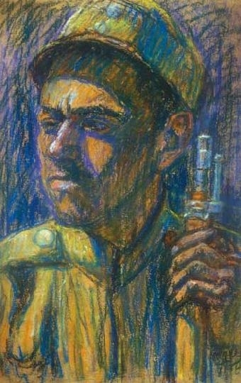 Nagy István (1873-1937) Soldier, 1916