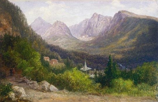Telepy Károly (1828-1906) Landscape