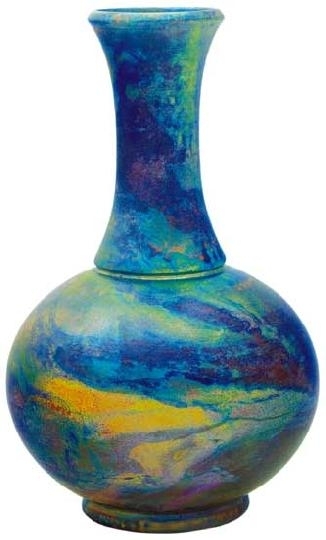 Zsolnay Ornamental vase, Zsolnay, around 1905